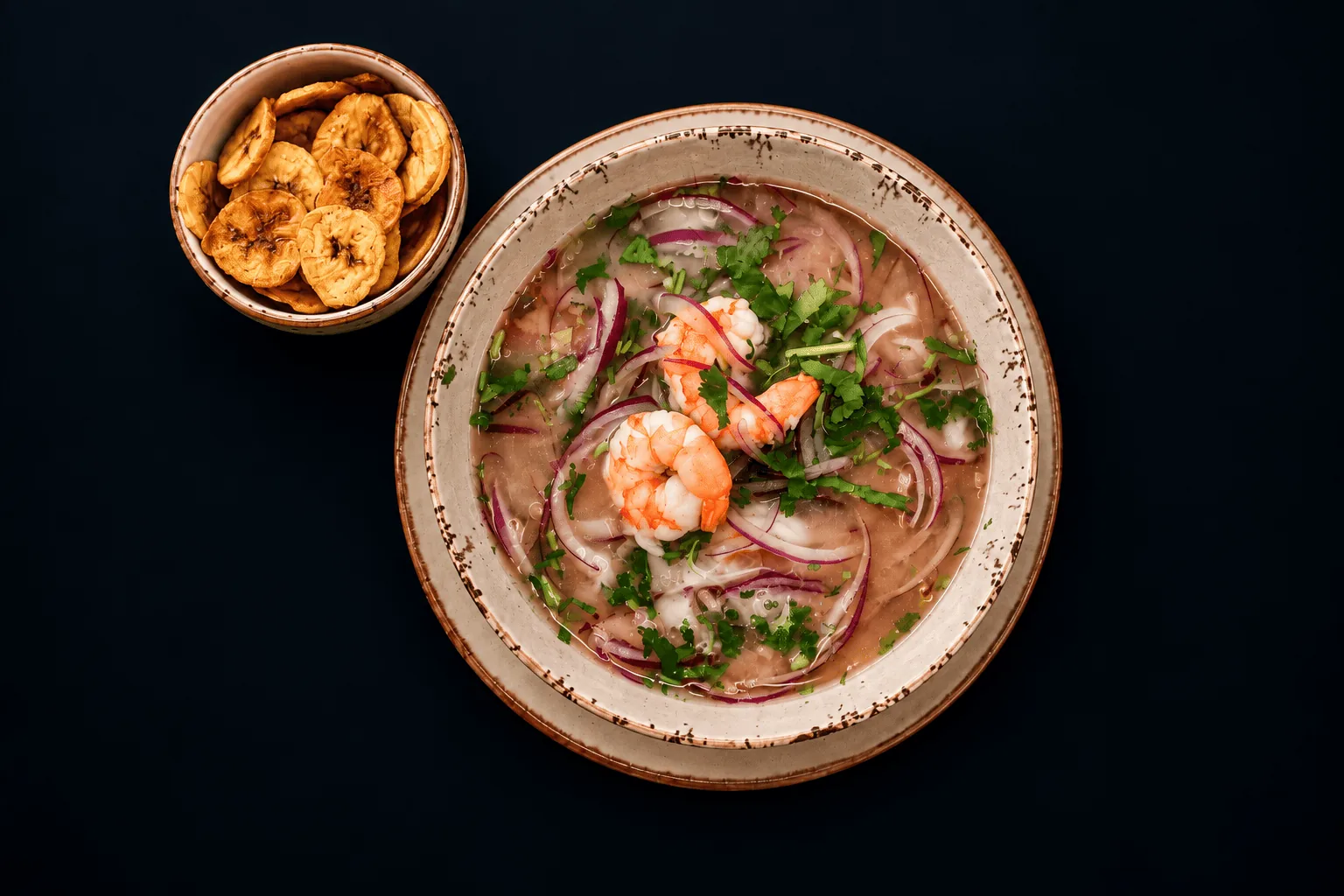 Ceviche de camarón