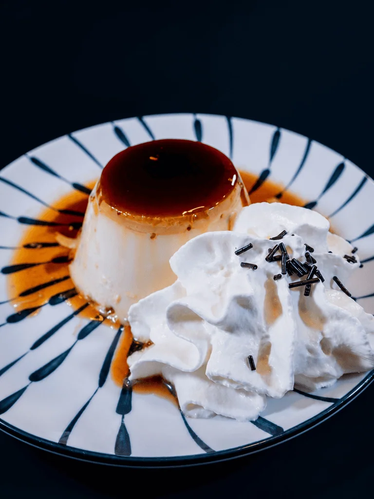 Flan de coco