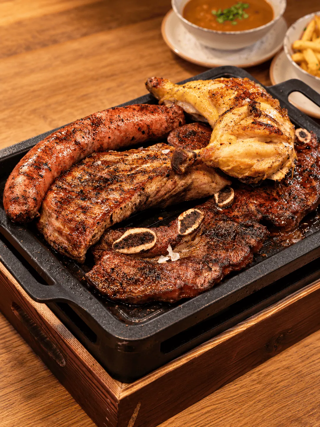 Costillas ahumadas
