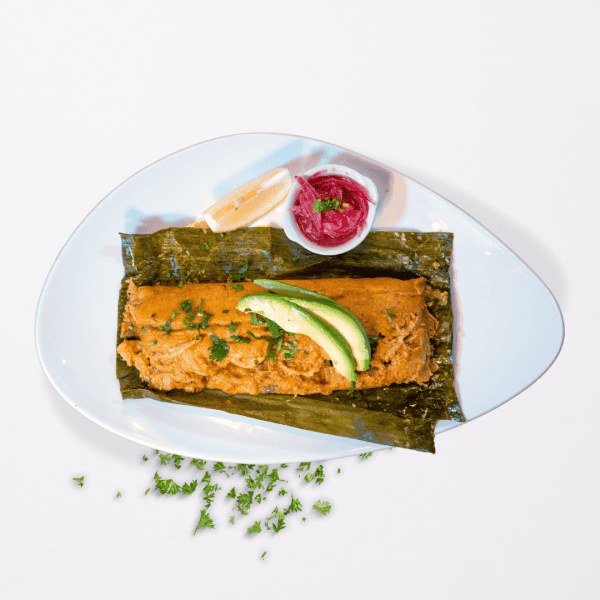 26 Bollo de pescado y camarón